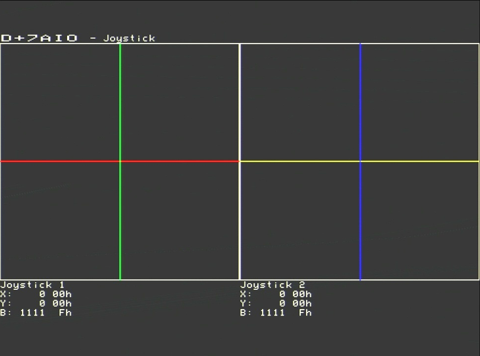 D+7AIO Display — Joystick